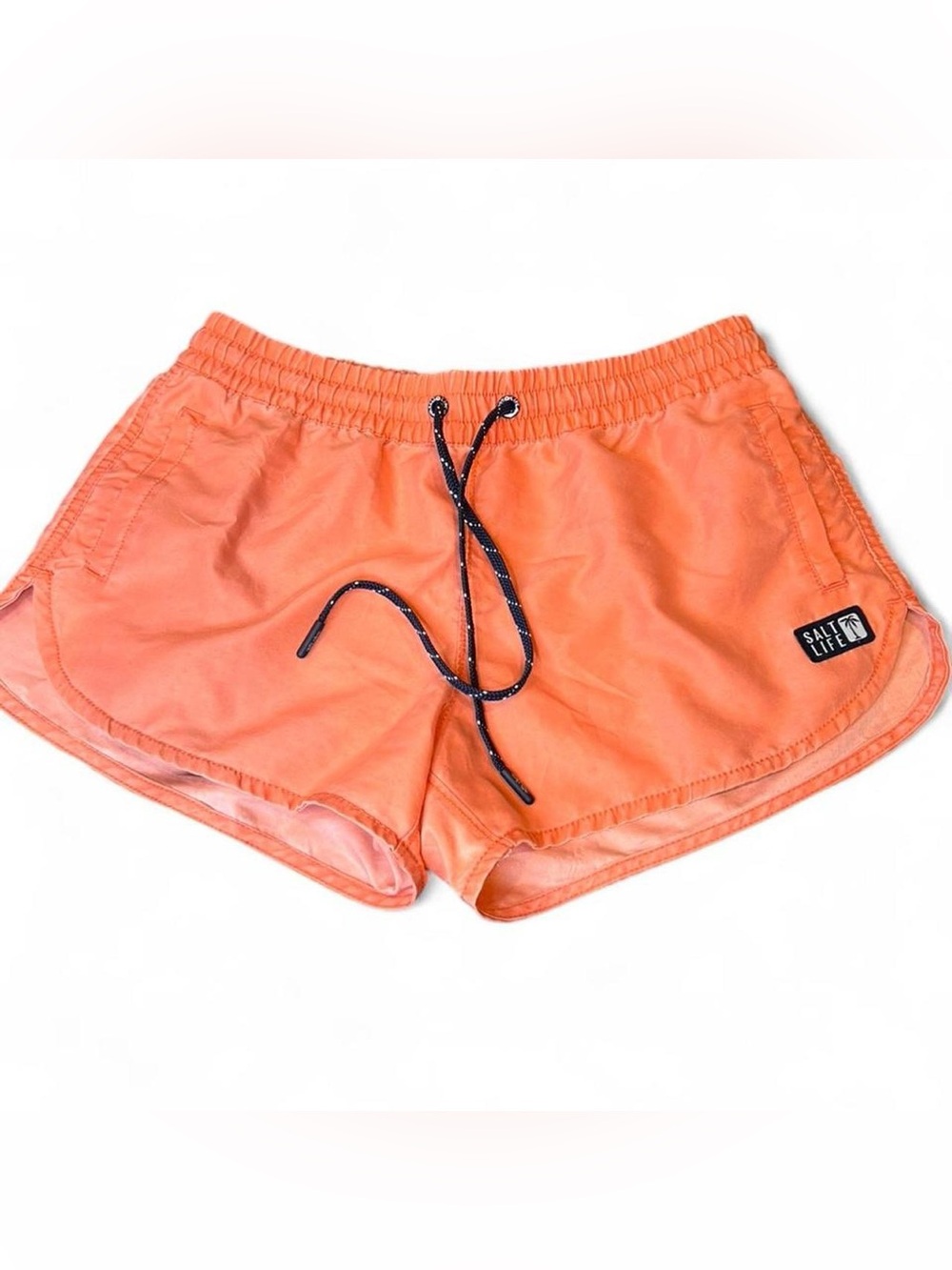 Salt Life Women’s Coral-Orange Athletic Swim Shorts